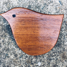 Load image into Gallery viewer, Brooch - Wooden Birdie Brooch