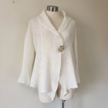 Load image into Gallery viewer, Jacket Italian Mohair in Winter White