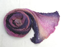 Load image into Gallery viewer, P 506 Charcoal, Purples, Pinks, Straw