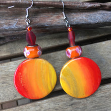 Load image into Gallery viewer, Earrings- Outback Sunset