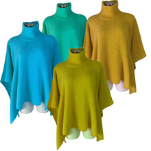 Load image into Gallery viewer, Poncho -Rectangular with Collar
