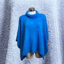 Load image into Gallery viewer, Poncho with Collar - Rectangular
