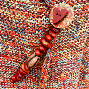 Jacket - Multi Yarn Jacket "Sunset Skies"