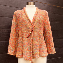 Load image into Gallery viewer, Jacket - Multi Yarn Jacket &quot;Sunset Skies&quot;
