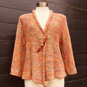 Jacket - Multi Yarn Jacket "Sunset Skies"