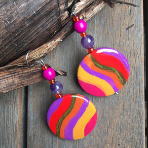Earrings-  Multicolori