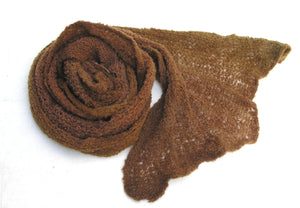 The Gossamer Scarf- Oranges Browns Yellows